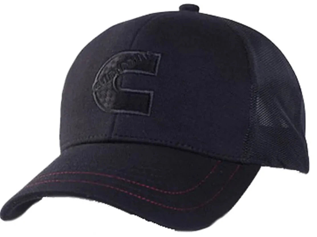 Cummins Diesel Engines Micro Mesh Cap/Hat with Embossed Black & Red Stitching