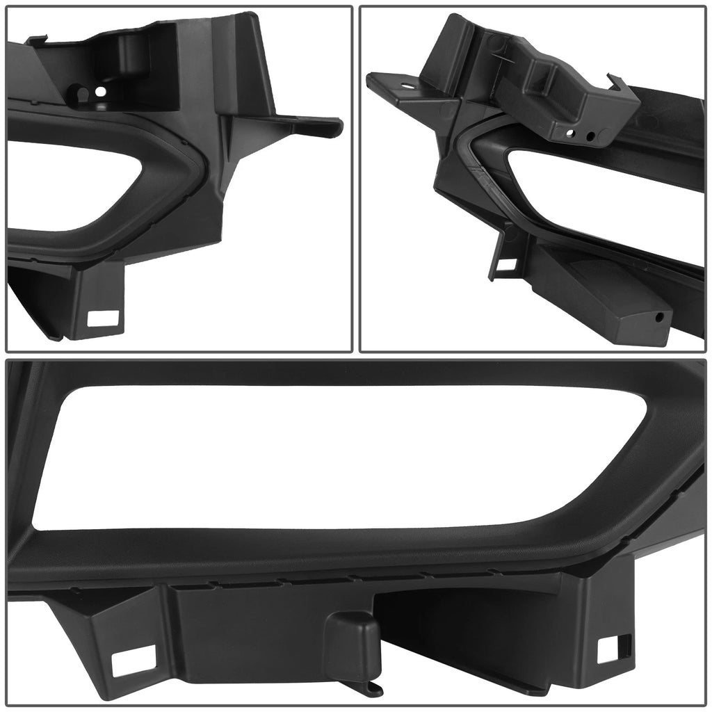 Fog Light Lamp Bezel for Nissan Versa (2020–2022) - Right Side, Black