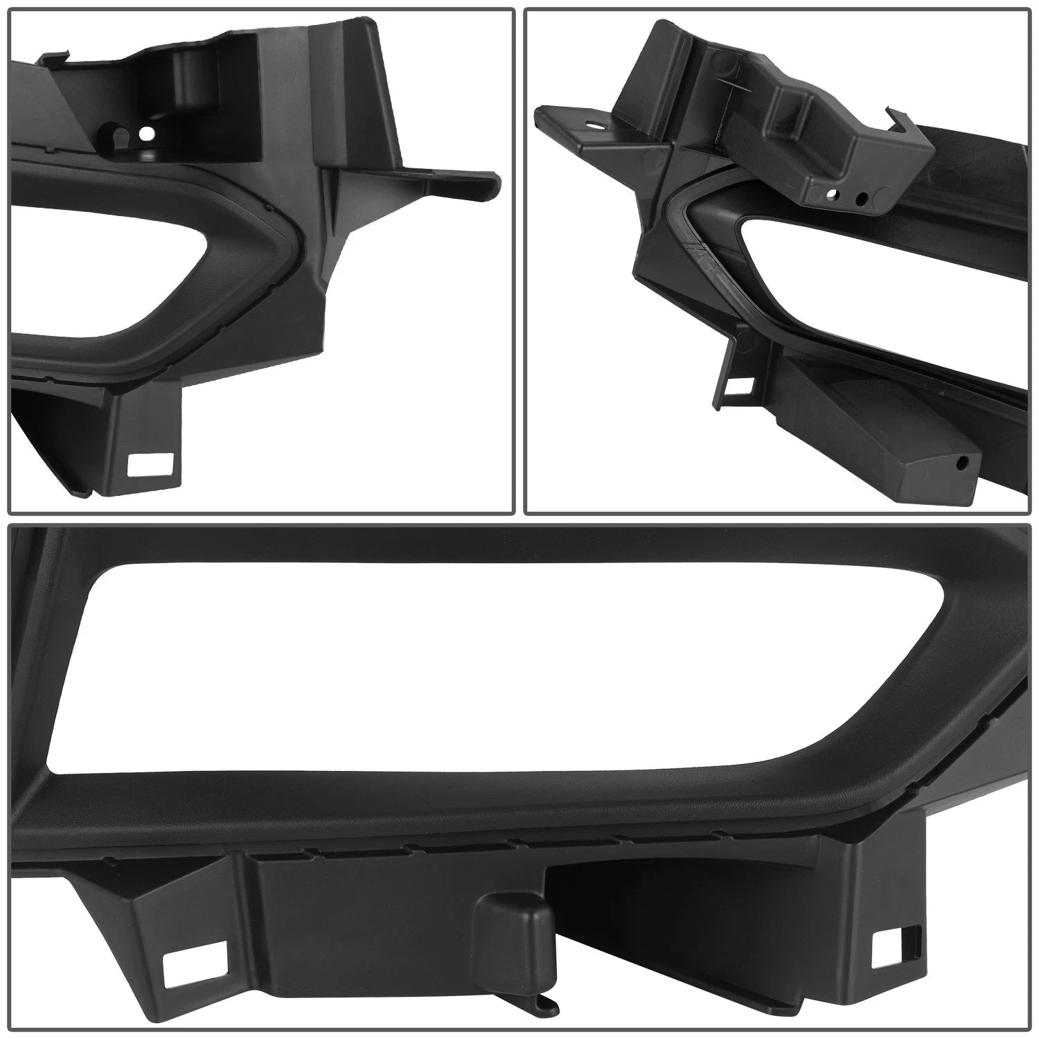Fog Light Lamp Bezel for Nissan Versa (2020–2022) - Right Side, Black