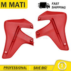 Radiator Shroud Set for Honda XR650R (2000–2007) - Left & Right Pair, Red
