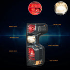 Smoked Lens Tail Brake Lights for Silverado 1500 2500HD 3500HD (2019–2024)