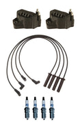 2 Ignition Wires, 2 Coils, 4 Spark Plugs Kit for GMC Sonoma (1996–2004)