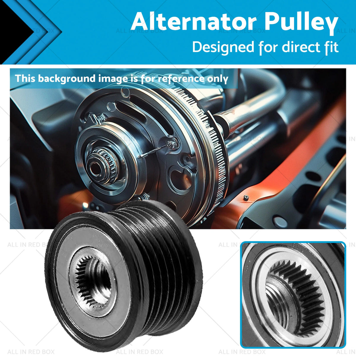 Alternator Pulley for Mercedes Benz ML270 CDI W163 (2000–2005)