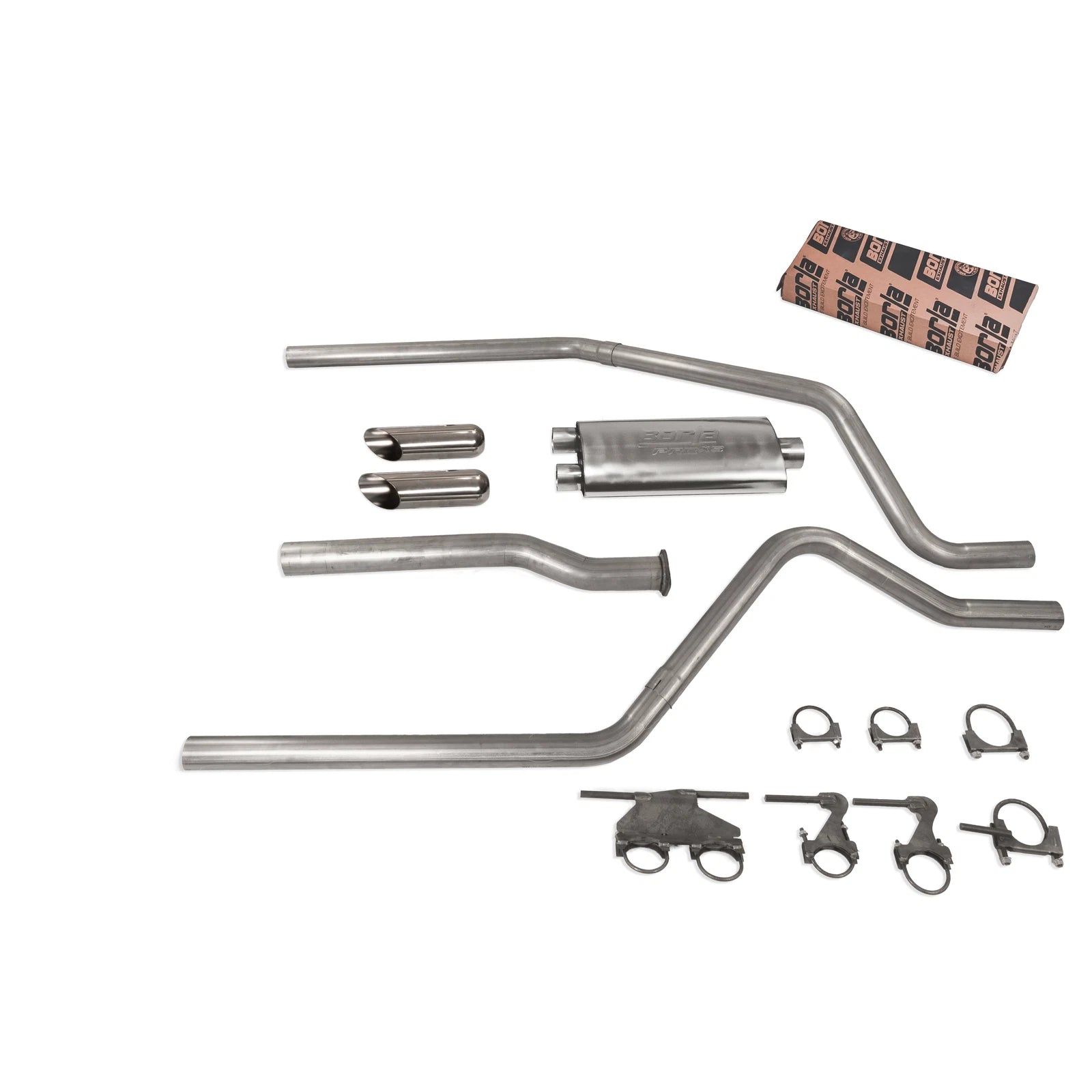 Borla Pro SS Muffler SC for Dodge Ram 1500 (2019–2025) 2.5" Dual Exhaust
