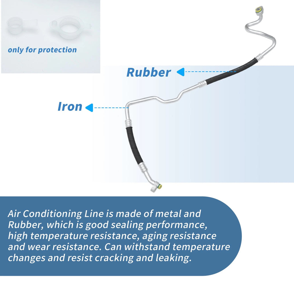 A/C Refrigerant Liquid Hose for BMW X6 (2008–2014) No. 64509222724