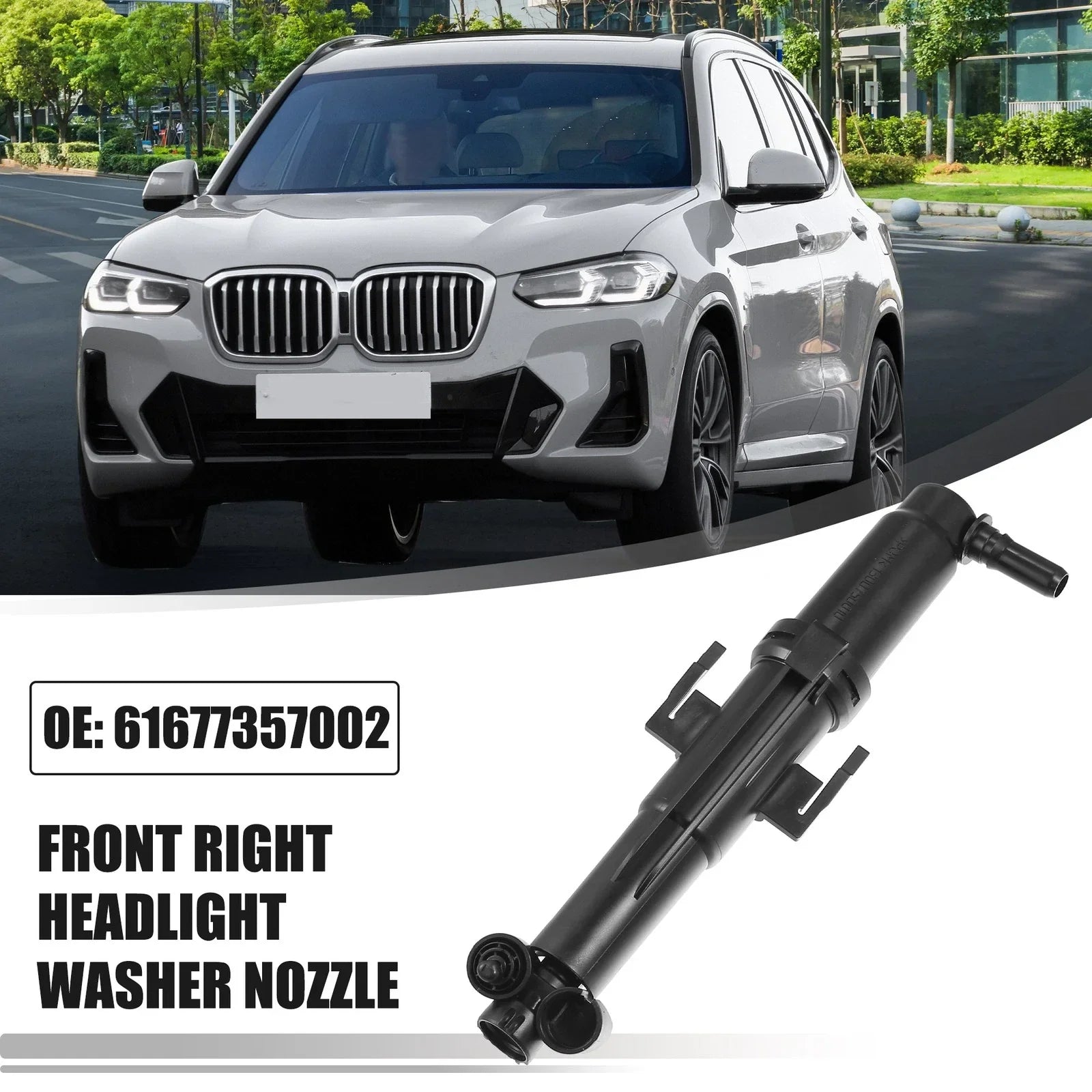 Front Right Headlight Washer Nozzle for BMW X4 (2015 - 2018)