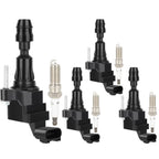 Set of 4 Ignition Coils & Spark Plugs for Chevrolet Cobalt (2007–2010)