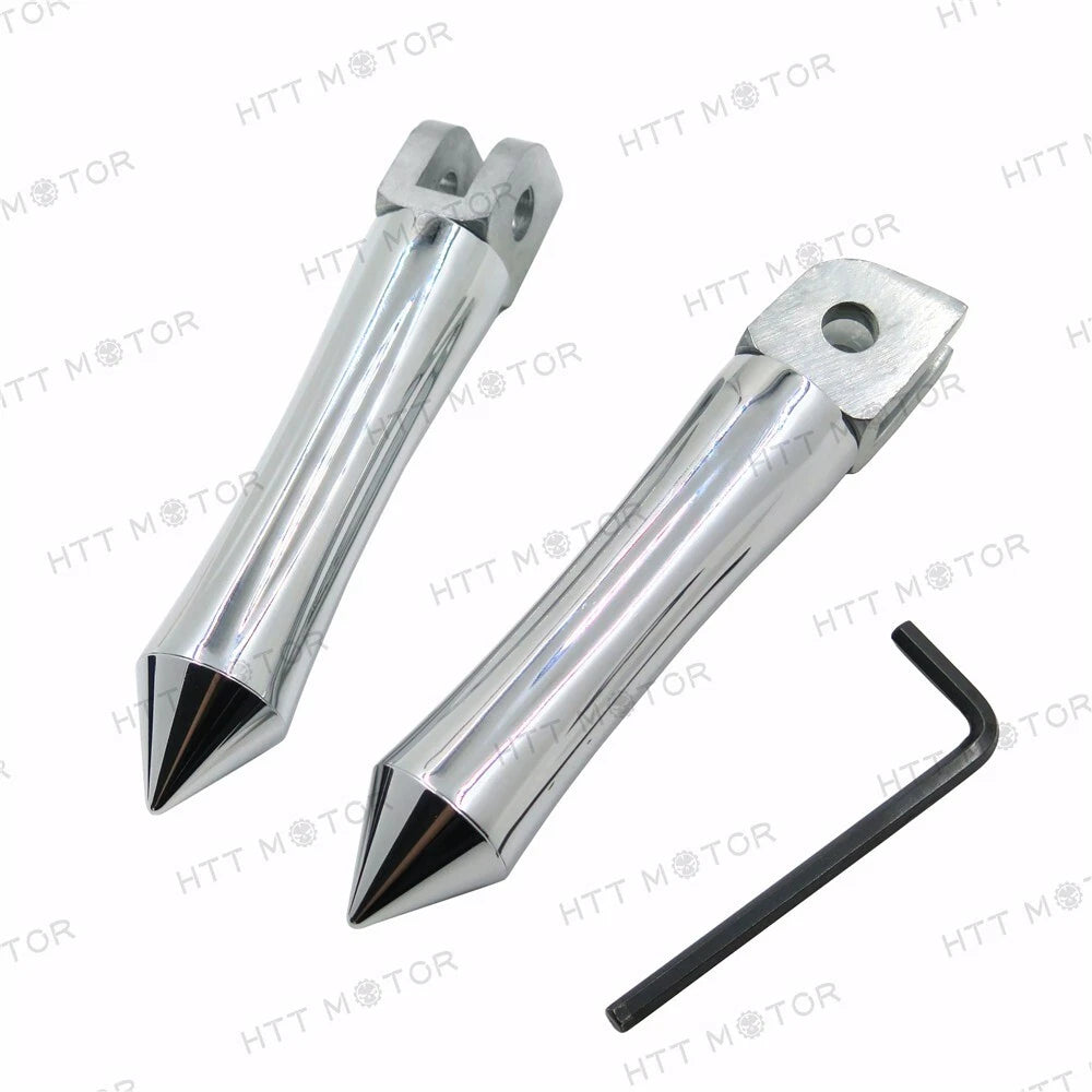 Footpegs for Yamaha YZF-R1 (1998–2001), YZF-R6 (1999–2002), YZF 1000R (1997) Chrome