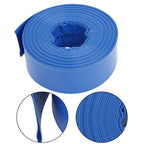 3" x 100 Ft Blue PVC Lay Flat Hose for Various Applications