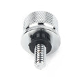 Rear Seat Bolt Screw 6mm Aluminum Chrome for Harley Touring Street Glide (1996-2015)