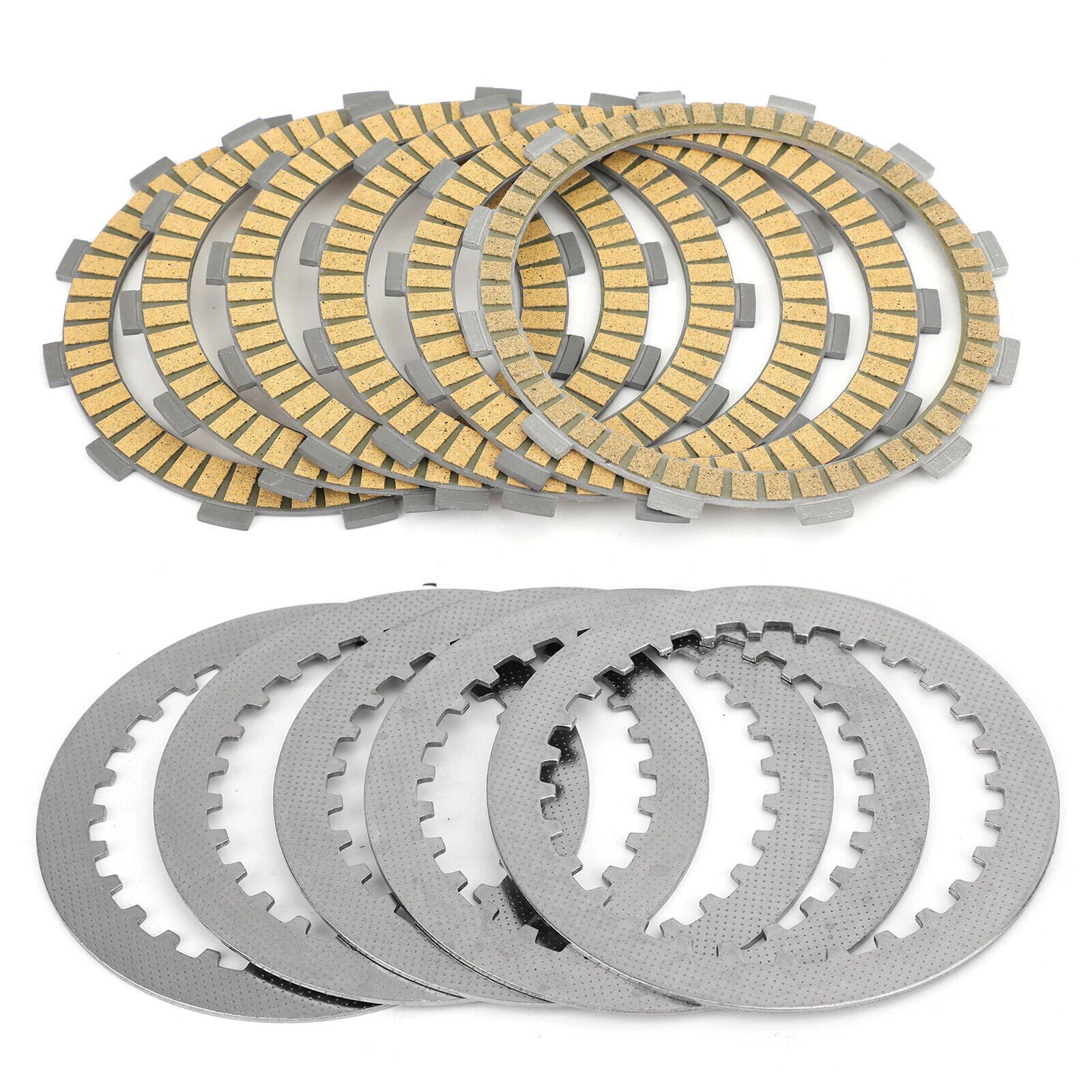 Clutch Plate Kit Friction & Steel for Honda CB CBX CBR 400 500 600 (1992–2018)