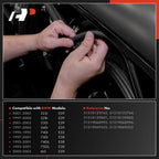 2X Front Door Weatherstrip Seal for BMW E38 E39 E32 (1995-2003)