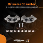 Front Brake Caliper Set w/Bracket for Ford Explorer Police Interceptor (2013–2019)