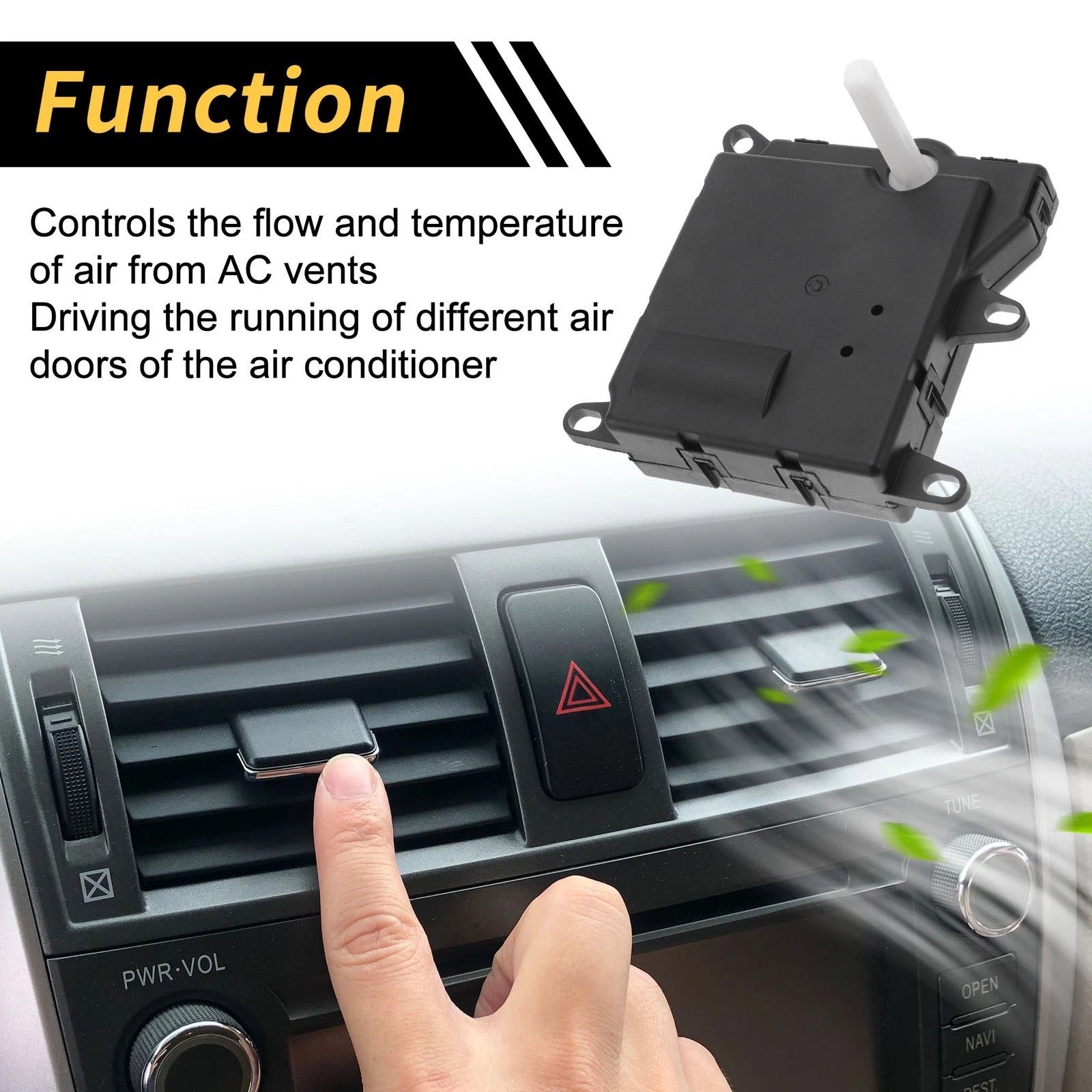 HVAC Air Door Actuator Heater Blend for Ford Excursion (2002–2005) No. 604272