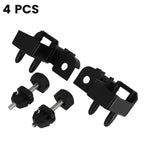 4x Hood Bumper Stopper Bracket for Ford Fusion MKZ (2013-2020)