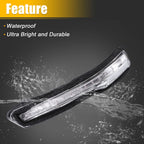 LED Left Side Mirror Turn Signal Amber Light for Kia Forte Forte5 (2014–2018)