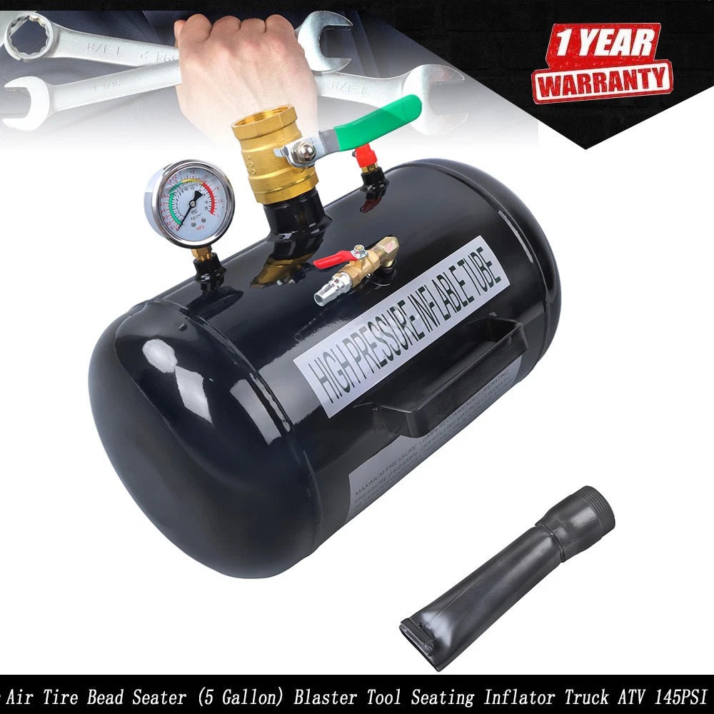 5 Gallon Air Tire Bead Seater Blaster Tool for Truck ATV
