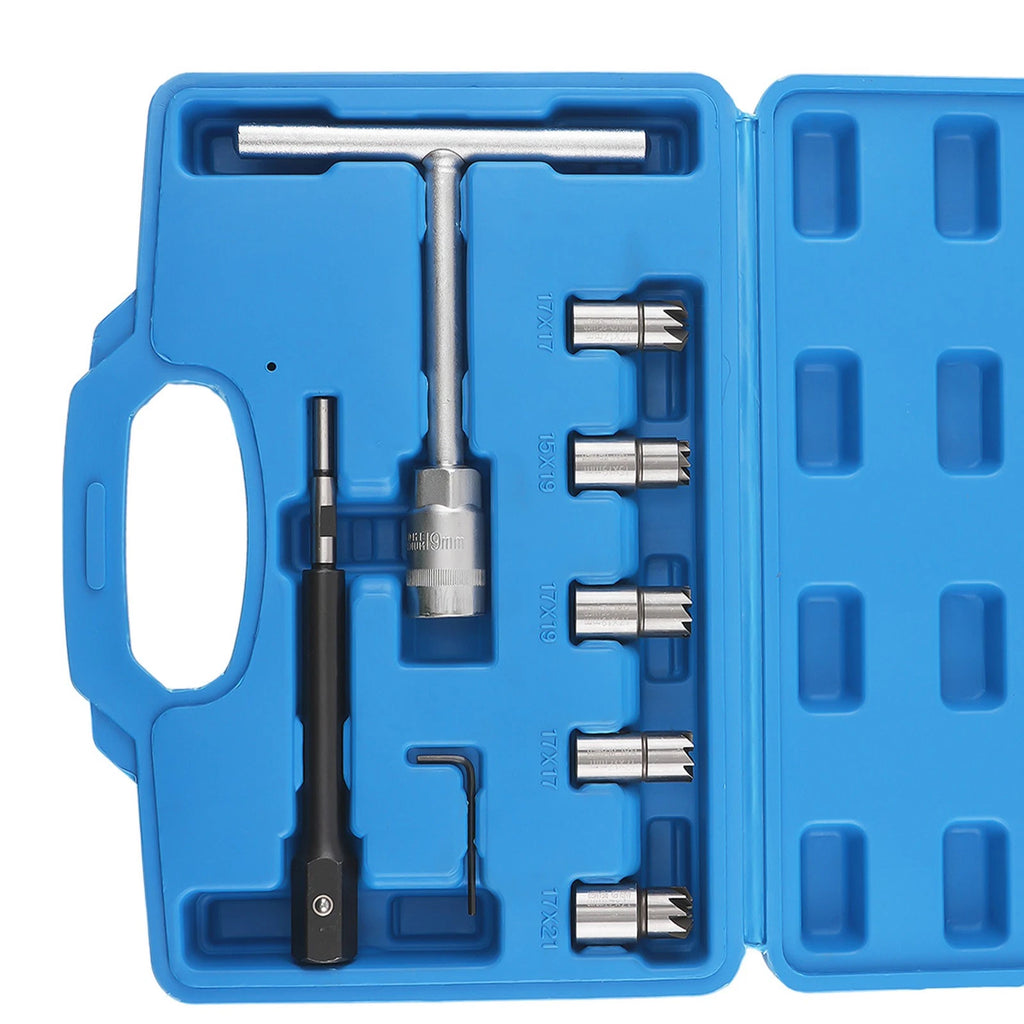 Universal Diesel Injector Seat Cutter Reamer Set for Mercedes-Benz BMW (1990–1999)