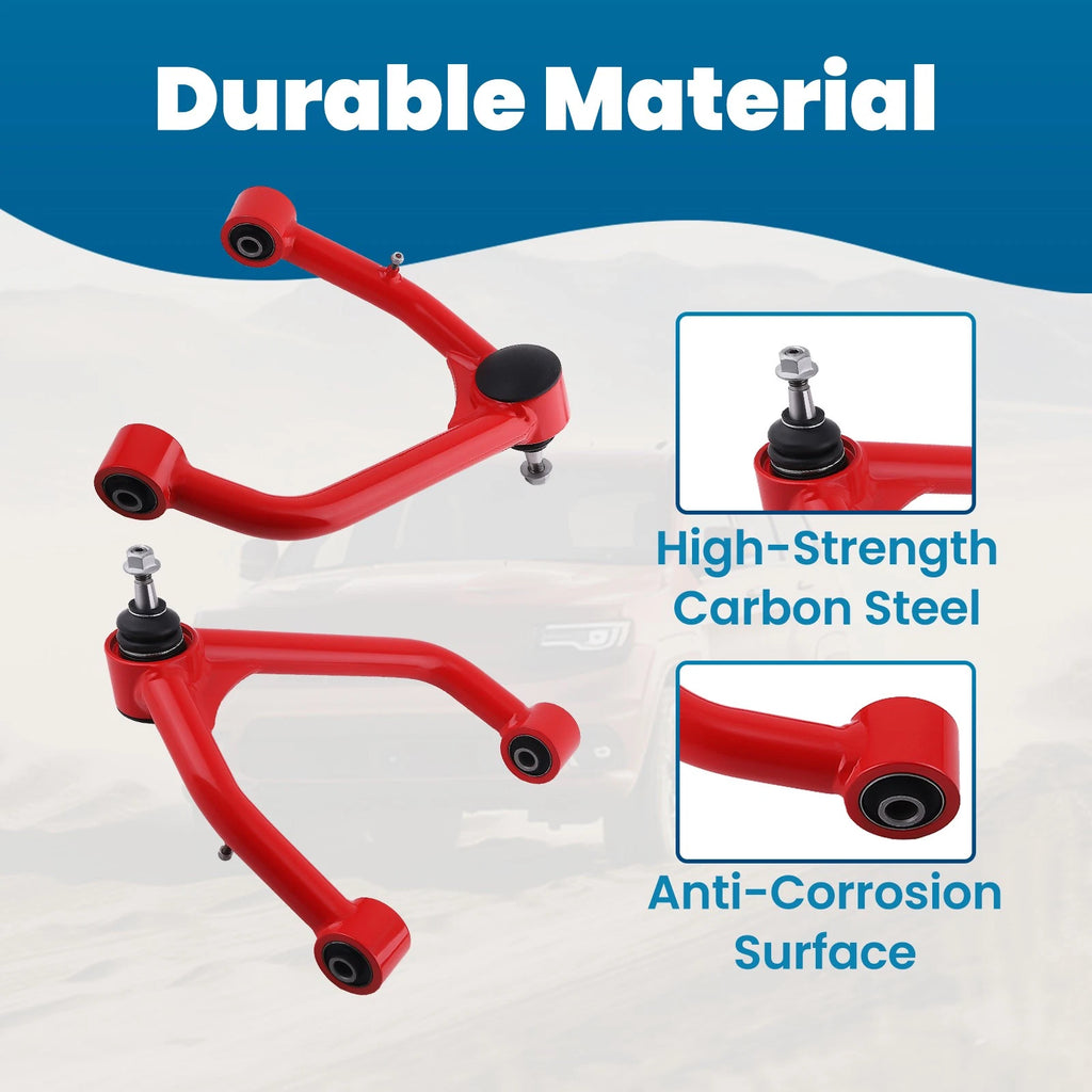 Set of 2 Lift Upper Control Arms for Chevy Tahoe GMC Sierra 1500 (2007–2018)