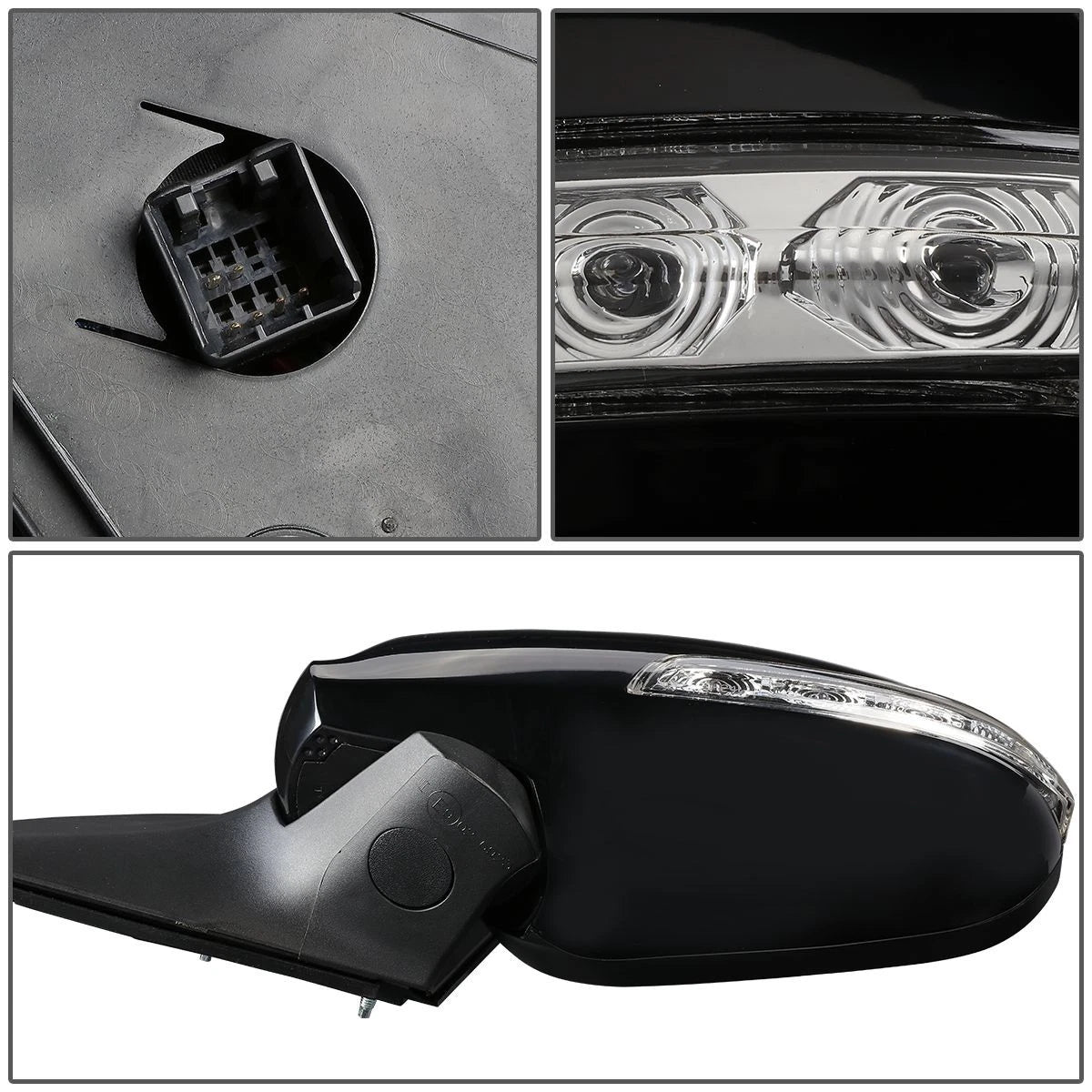 Power Heated Signal Side View Mirror for Hyundai Elantra (2009–2012) HY1320169