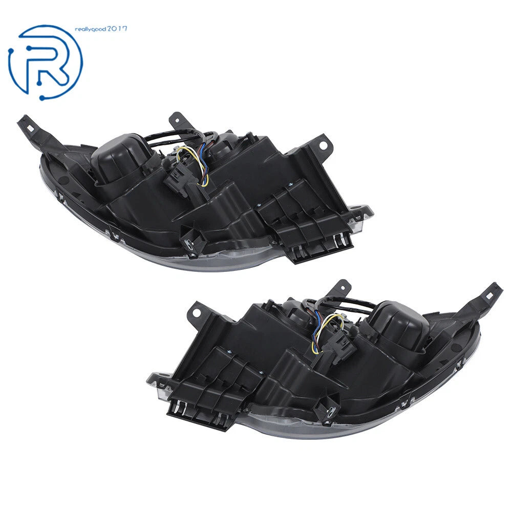 Set of 2 Halogen Headlights for Chevy Equinox (2010-2015)