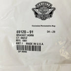 Horn Mount Bracket for Harley-Davidson Touring Dyna Softail (1991–2025) 69120-91