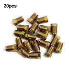 Fittings Set of 4 for Tube Inverted Flares Metric End Union Nuts