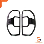 Matte Black Headlight Taillight Cover Trim for Maxus LDV T60 Pro (2019-2022)