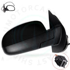 Power Heated Manual Folding Passenger Side Mirror for Chevy GMC (2007–2013)