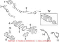 Genuine OEM Rear Downstream O2 Oxygen Sensor for Lexus ES300h (2019–2020)