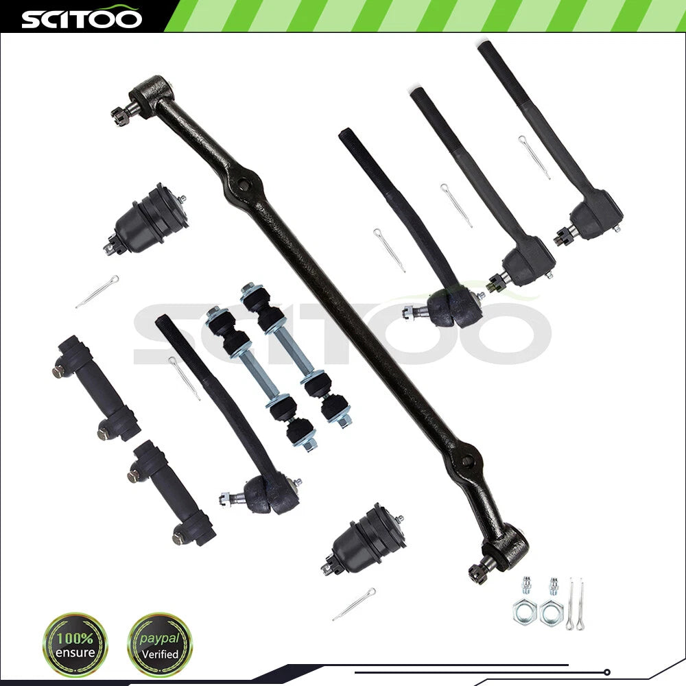 Set of 2 Tie Rod End Ball Joints for Cadillac DeVille/Oldsmobile 98 (1978–1984)