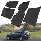 Set of 2 TPE Floor Mats Cargo Liner for Chevrolet Equinox (2012–2017)