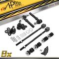 8x Front Inner & Outer Tie Rod End & Sway Bar Link for Chevy Pontiac 