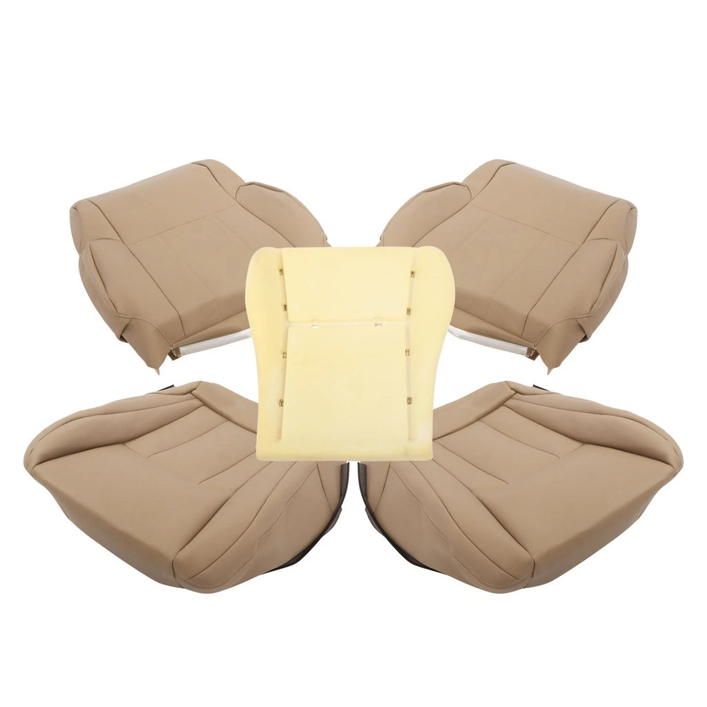 Front Bottom & Back Leather Seat Cover & Foam Cushion for Toyota 4Runner (1996–2002)