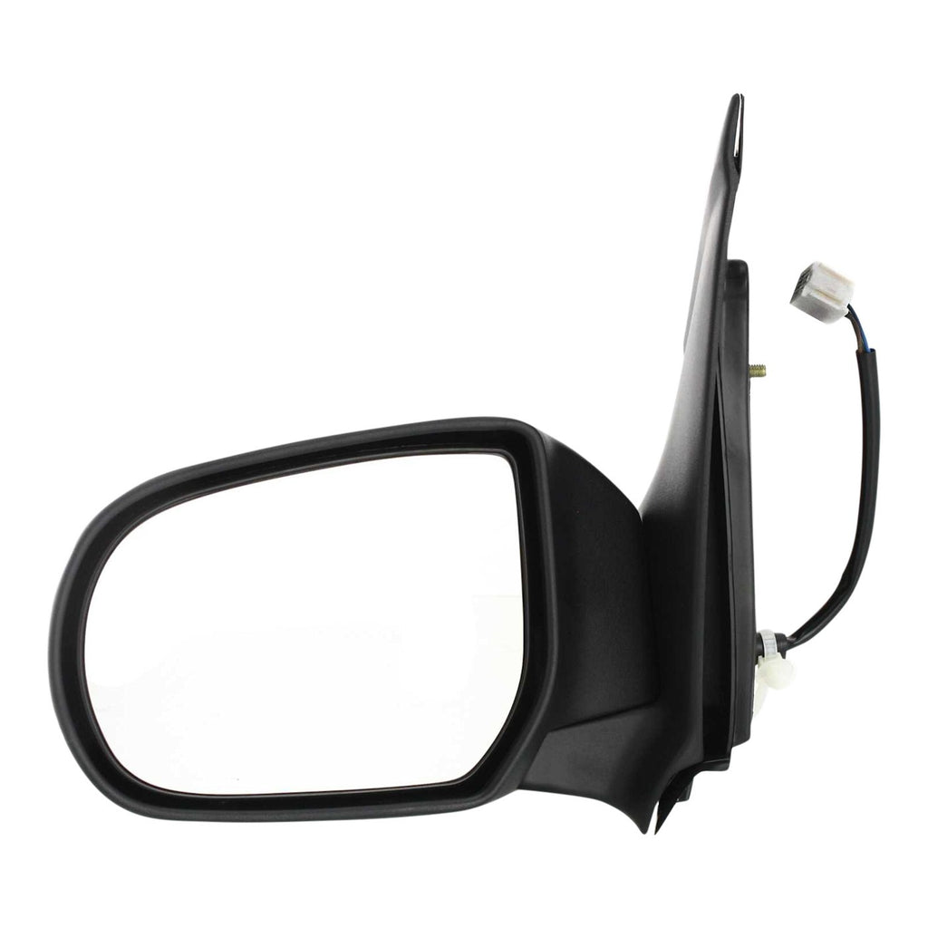 Power Mirror for Mazda MPV (2002–2006) Left Textured Black Manual Folding