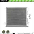 Aluminum Truck AC Condenser for Ford F650 F750 (2000–2007)