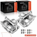 Pair Front Brake Calipers for Jeep Wrangler (2007–2017)
