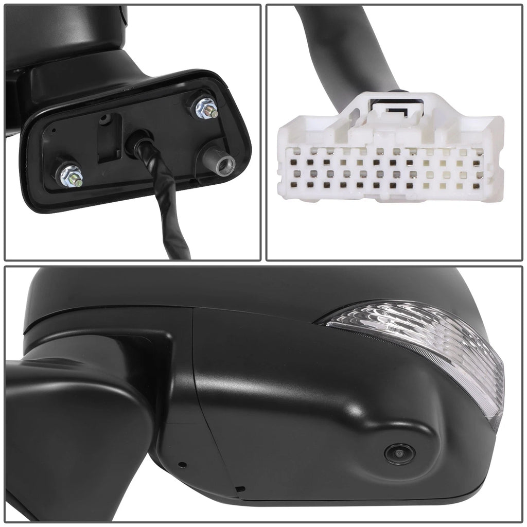 Driver Left Side Mirror for Nissan Quest (2011–2014) Power/Heat/BSM/Camera/Memory