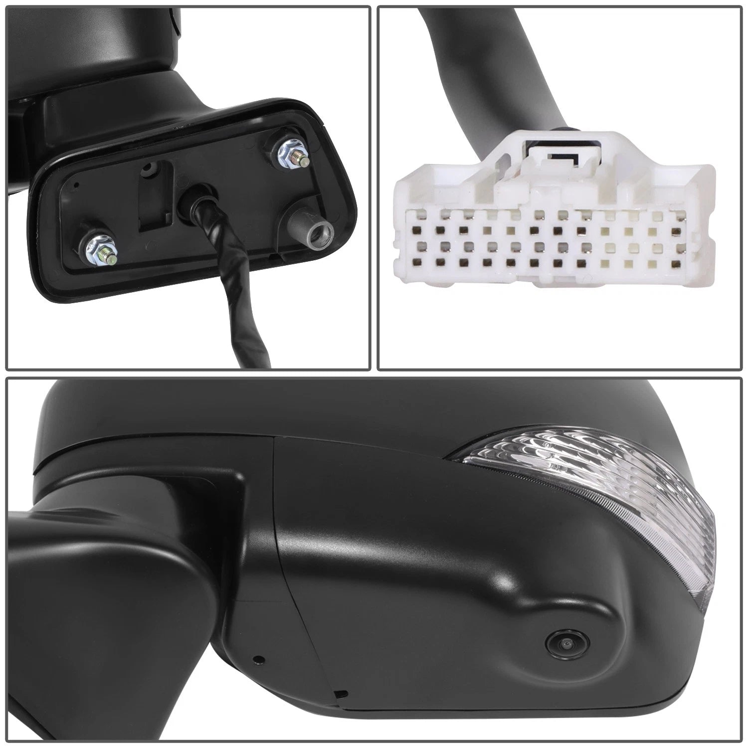 Driver Left Side Mirror for Nissan Quest (2011–2014) Power/Heat/BSM/Camera/Memory