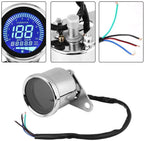 Digital Speedometer Tachometer Gauge for Universal Motorcycle 12V