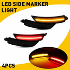 Smoked LED Front Rear Bumper Marker Light for Mazda Miata MX-5 (2016–UP)