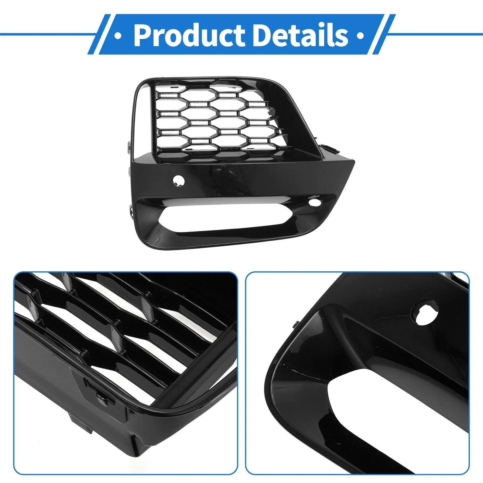 1 x Front Left Fog Light Grill for BMW X3 X4 G01 G02 (2018-2021)