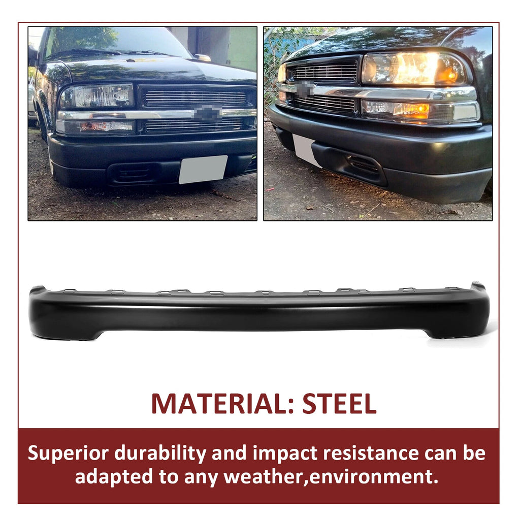 Front Bumper Face Bar for Chevrolet S10, Blazer (1998–2005)