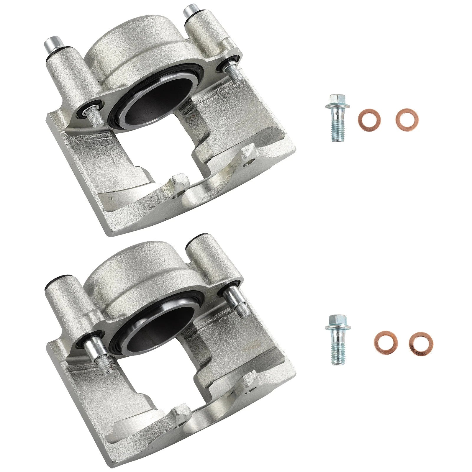 Front Brake Calipers for Chevrolet C35 C3500 (1990–2000) - 2 Pcs