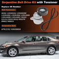 Drive Belt Tensioner Kit 90K-38284B for Nissan Altima (2007–2013) 2.5L