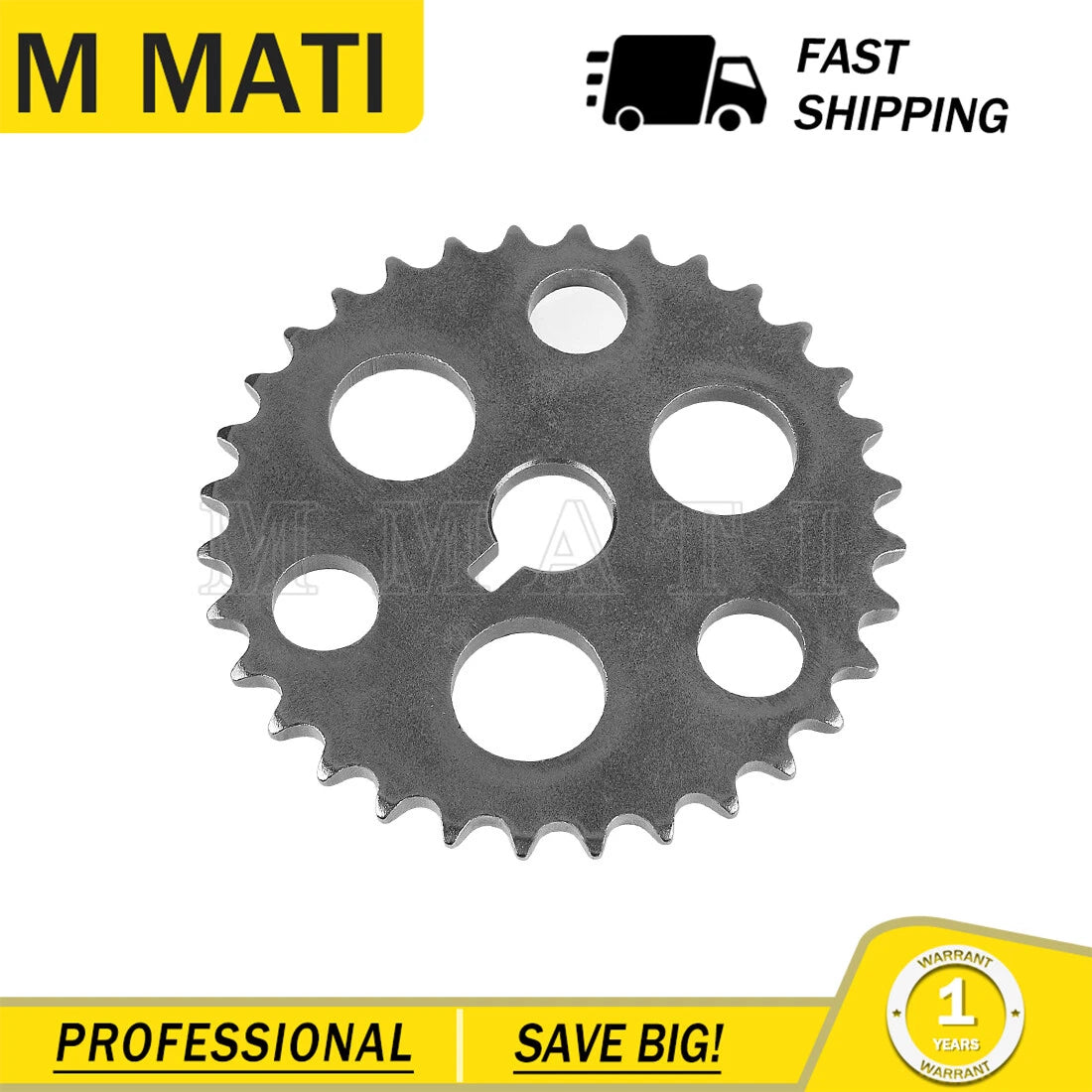 Cam Sprocket Gear for Yamaha Warrior Kodiak Wolverine 350 (1995–2005)