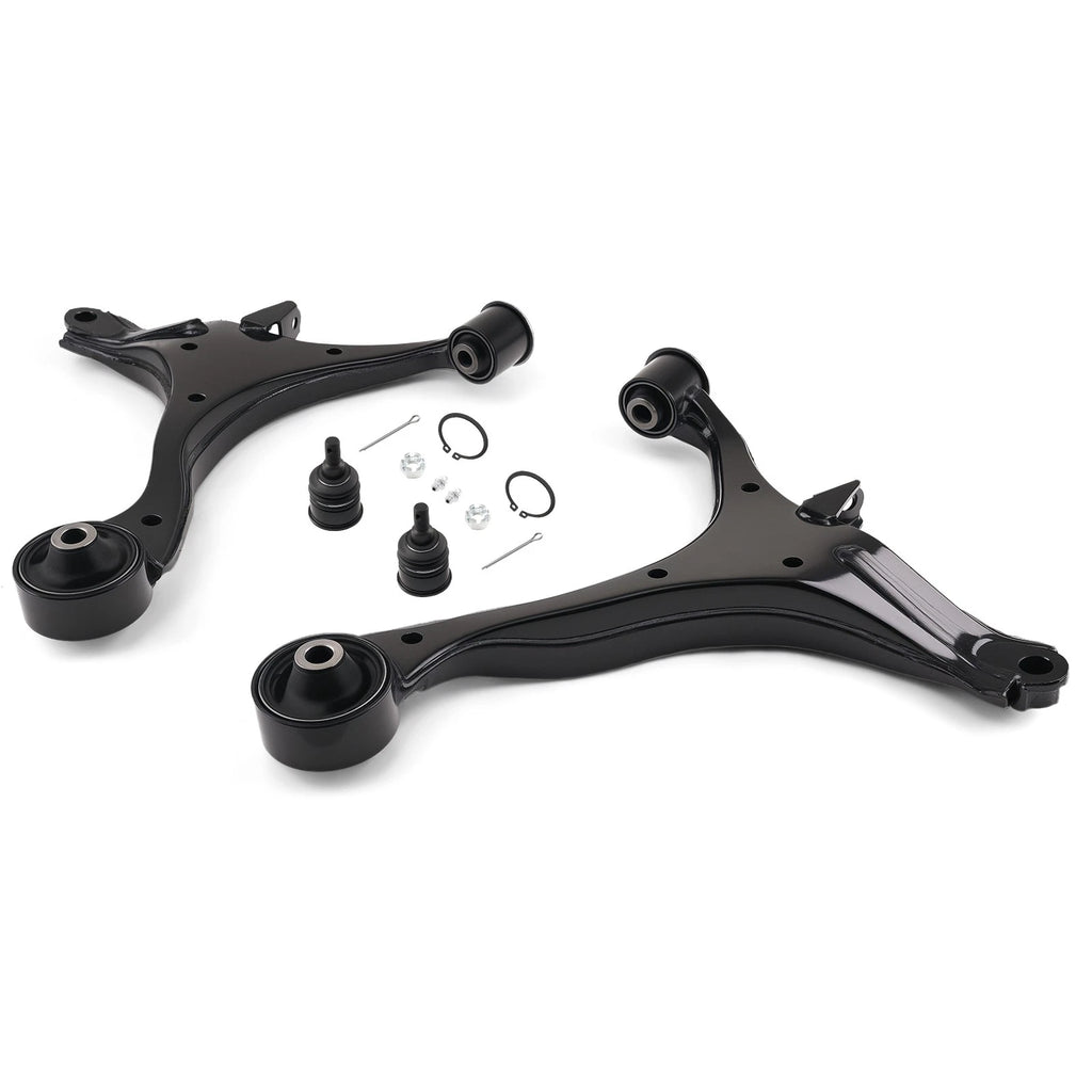 4pcs Front Lower Control Arms & Ball Joints for Honda Civic Acura EL (2001–2005)