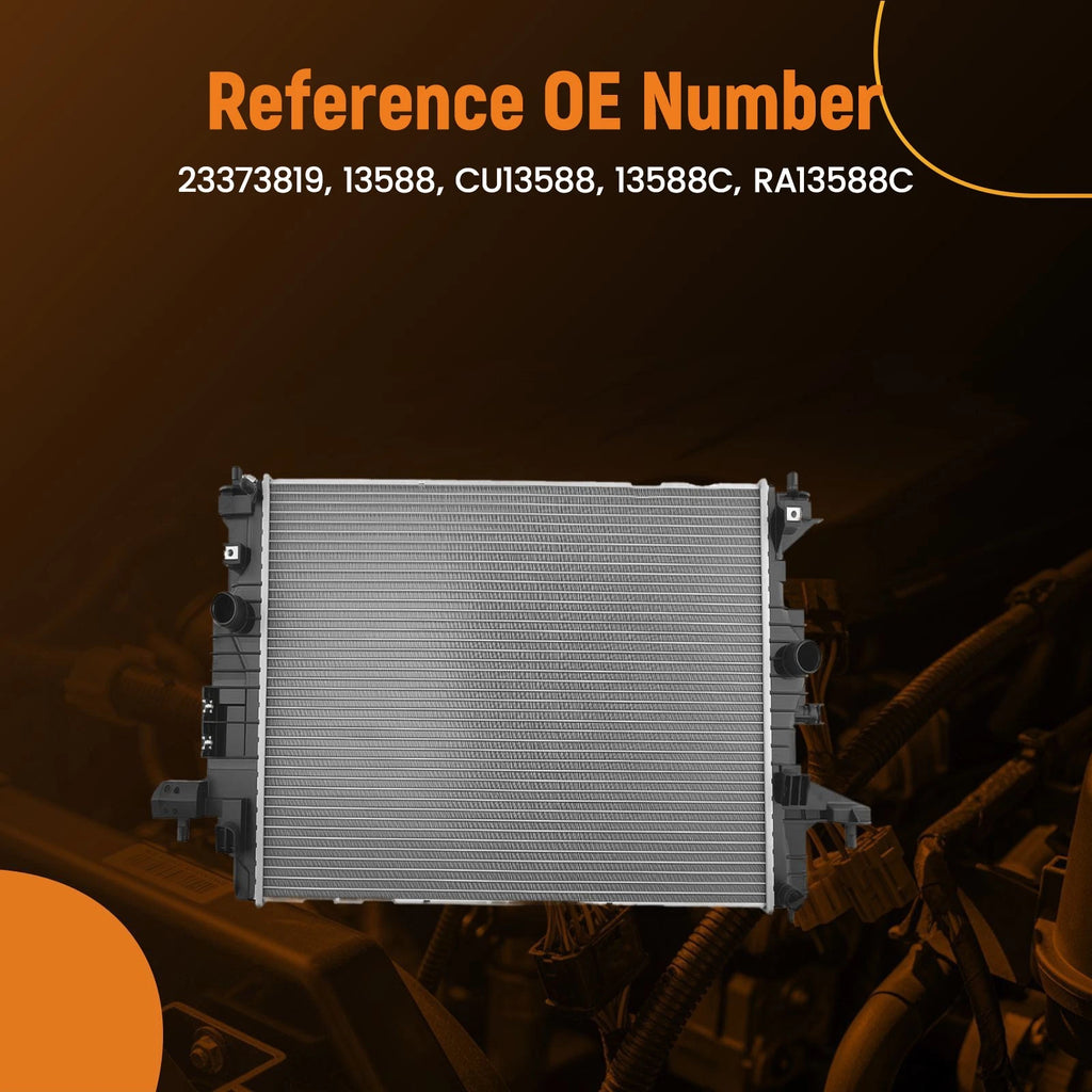 Cooling Radiator Assembly for Chevrolet Volt (2016-2019)