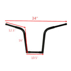 1-1/4" Fat 16" Rise Ape Hanger Handlebar for Harley FLST FXST Sportster XL