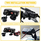 Dual USB Phone Charger for Motorcycle (Waterproof)